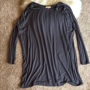 Grey Piko Dress